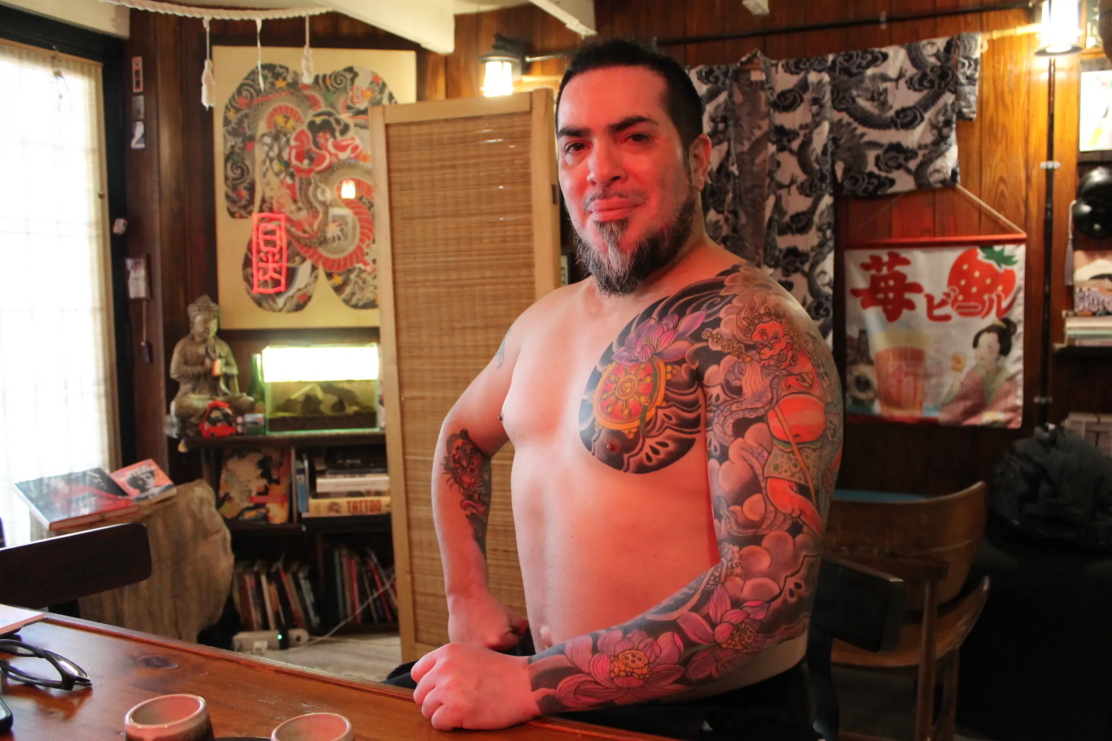 Makahala, Guardián del Dharma en el tatuaje japonés tradicional